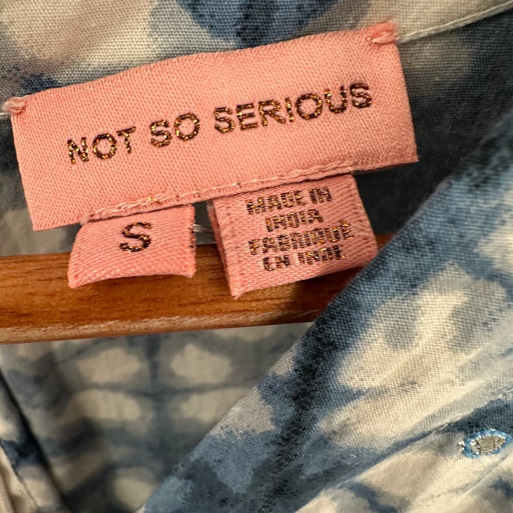 ANTHROPOLOGIE Not So Serious by Pallavi Mohan Behati Mini Dress // S - Picture 6 of 16